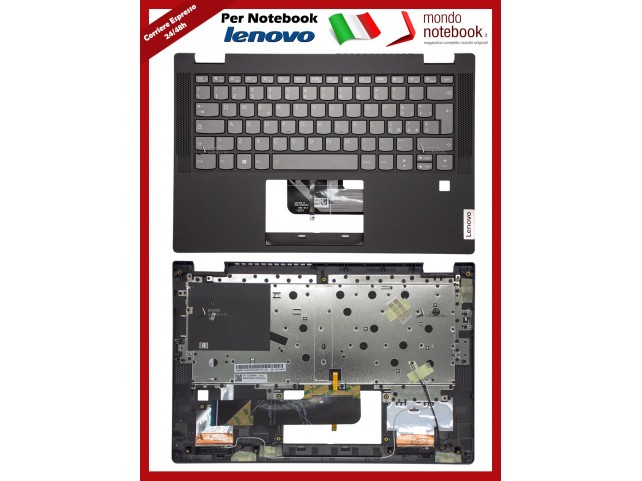Tastiera con Top Case LENOVO Flex 5-14IIL05 5-14ARE05 5-14ITL05 (Versione 1) Grey