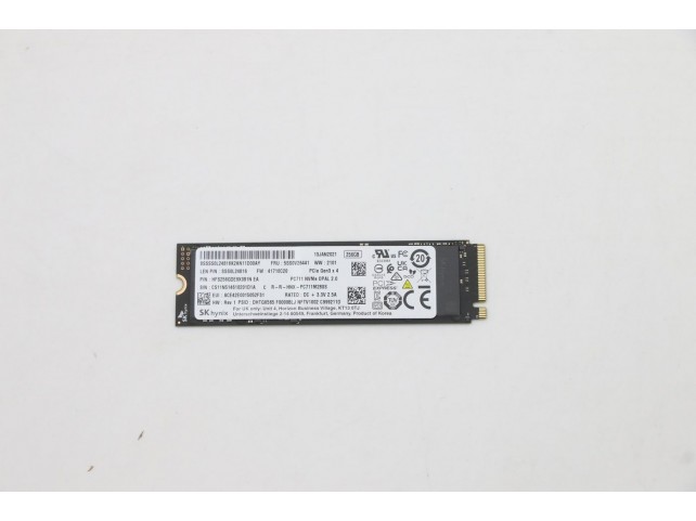 Lenovo 256G,M.2,2280,PCIe3x4,SKH,OP  