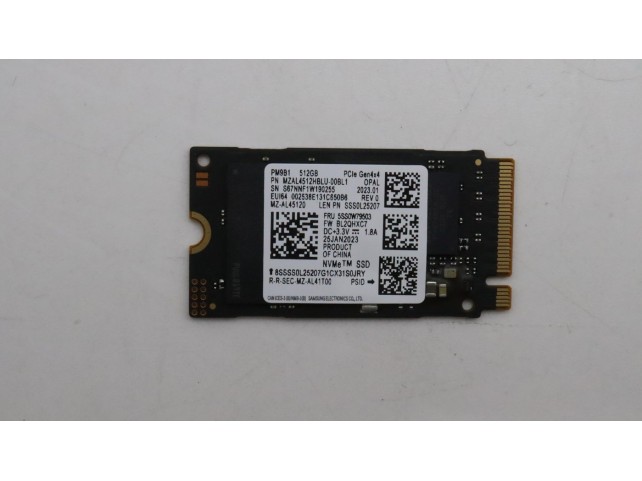 SSD_ASM  512G,M.2,2242,PCIe4x4,SAM,OPAL