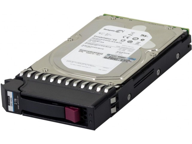 Hewlett Packard Enterprise HD 2TB 6G 7.2K 3.5 SAS P2000  **Refurbished**