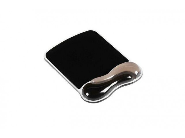 Kensington Duo Gel Mouse Pad Black/Grey  Duo Gel Mouse Pad Light