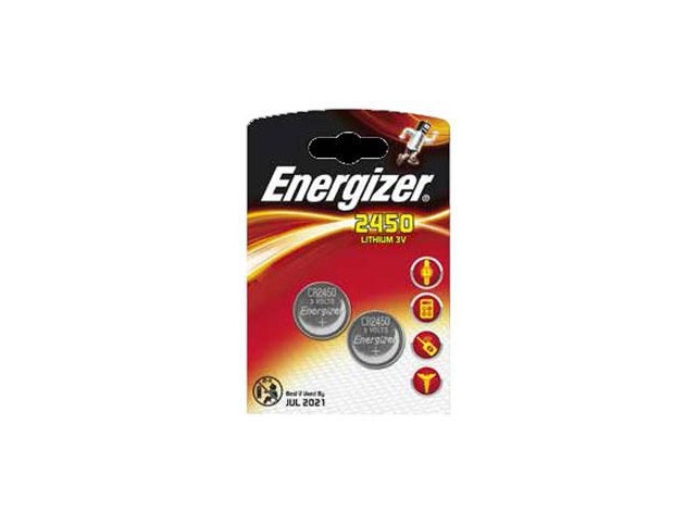 Energizer LITHIUM CR2450 2PK  CR2450, Single-use battery,