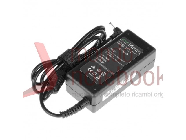 Alimentatore Compatibile per ASUS 40W 19V 2,1A NERO (2.5mm x 0.7mm)