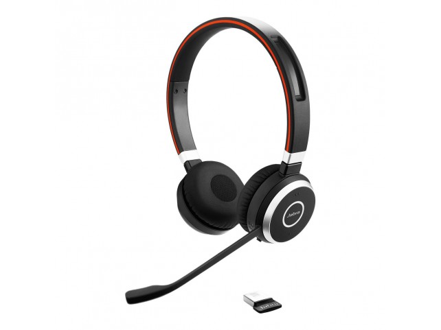 Jabra Evolve 65 SE UC Stereo -  Headset - on-ear Bluetooth