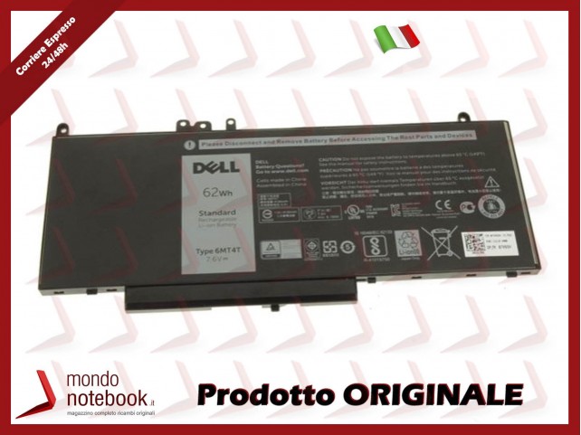 Batteria Originale DELL Latitude E5470 E5570 Precision 3510