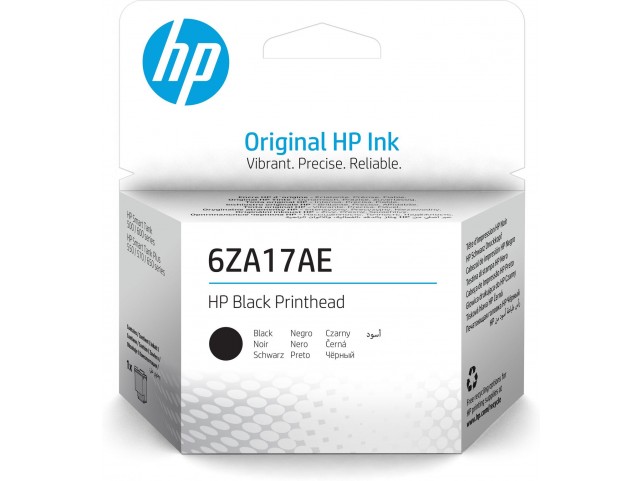 HP Black Printhead  6ZA17AE, HP Smart Tank