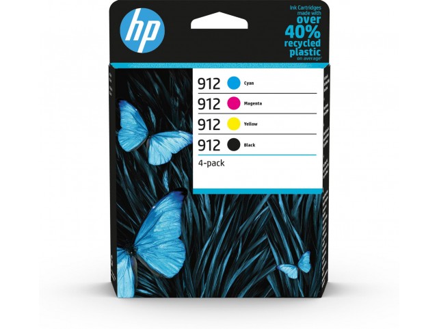 912 CMYK Original Ink  Cartridge 912 4-pack