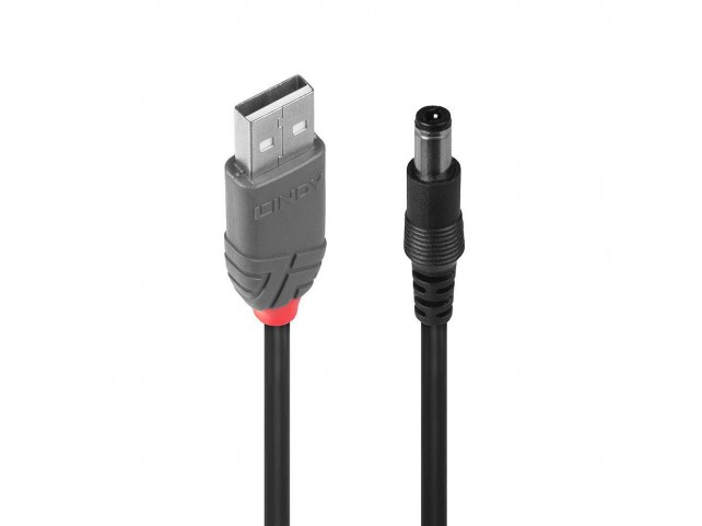 Lindy Adapter Cable Usb A Male - Dc  5.5/2.5 Mm Male
