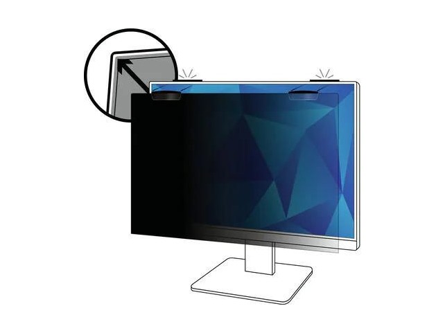 3M Privacy Filter for 27in Full  Screen Monitor with COMPLY