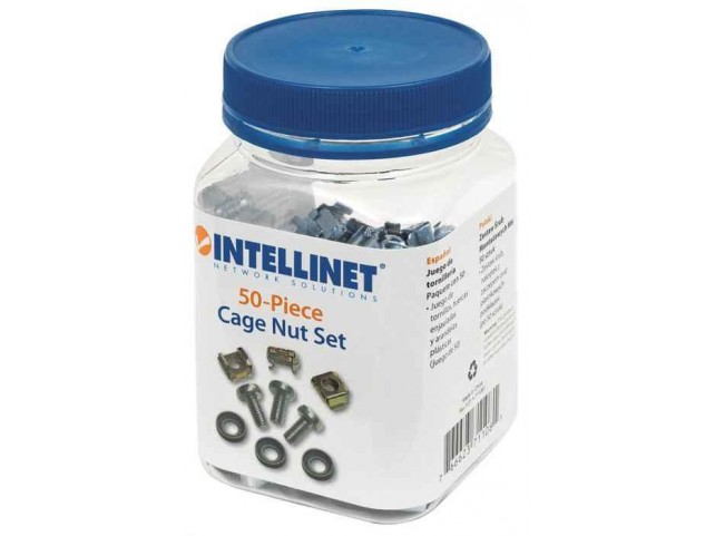 Intellinet Screws  Set of cage nuts, screws and