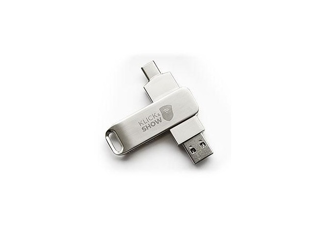 Kindermann Klick+Show USB A/C USB Drive  KLICK & SHOW USB A/C Drive,