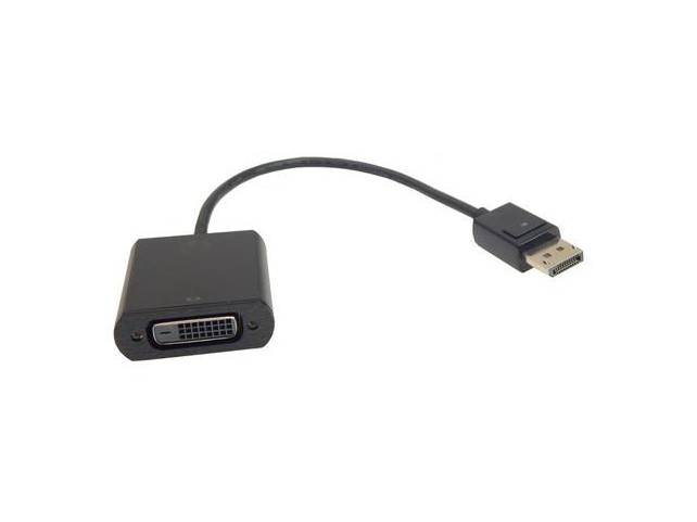 HP Display Port To Dvi Sl Adap  752660-001, DVI, DisplayPort,