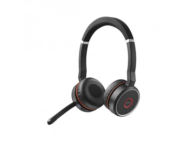 Jabra Evolve 75 Link 370 Stereo MS  Evolve 75 MS Stereo, Headset,