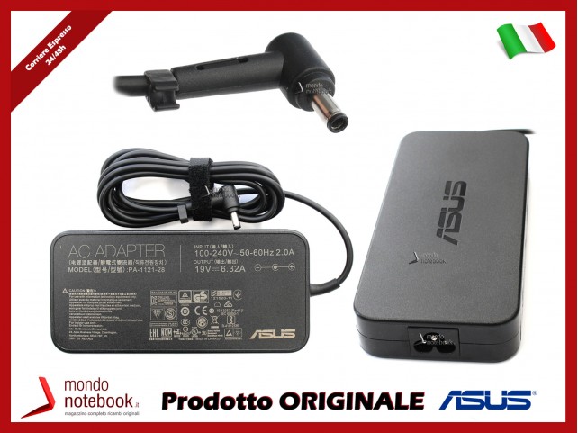 Alimentatore Originale ASUS 120W 19V 6,32A (4,5mm x 3mm)