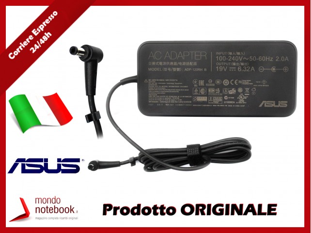 Alimentatore Originale ASUS 120W 19V 6,32A (5.5mm x 2.5mm)