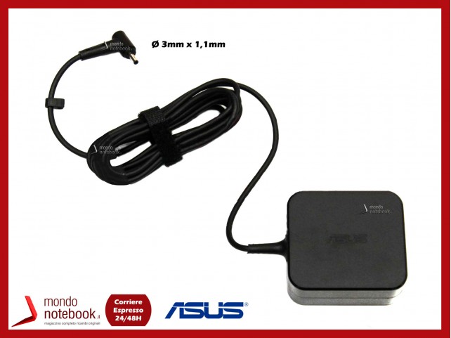 Alimentatore Originale ASUS 33W 19V 1,75A (SENZA PLUG) (3mm X 1.1 mm)