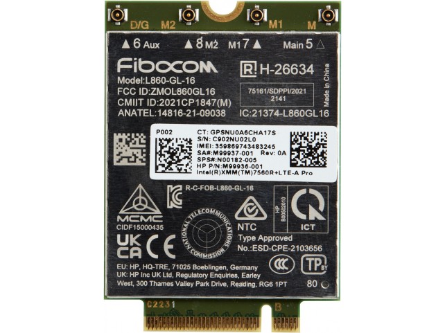 HP Xmm 7560 R+ Lte-Advanced Pro  Wwan