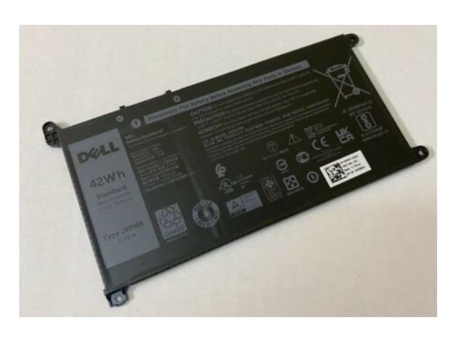 Dell Battery, 42WHR, 3 Cell,  Lithium Ion, Polymer, SMP