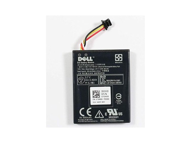 Dell Service Kit Battery PERC8,  2.6WHR, 1 Cell, Lithium Ion