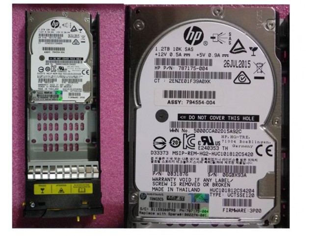 Hewlett Packard Enterprise DRV 1.2TB HDD 6G SAS 10K SFF  **Refurbished**