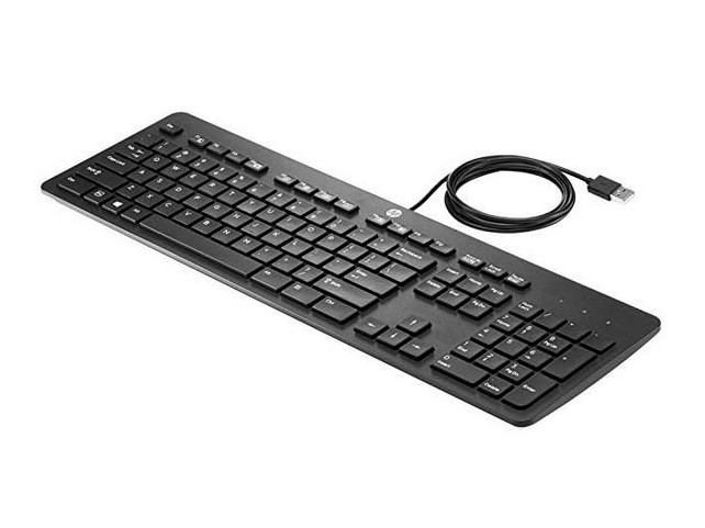 HP Usb Slim Kb Win 8 Port  803181-131, Standard, USB,