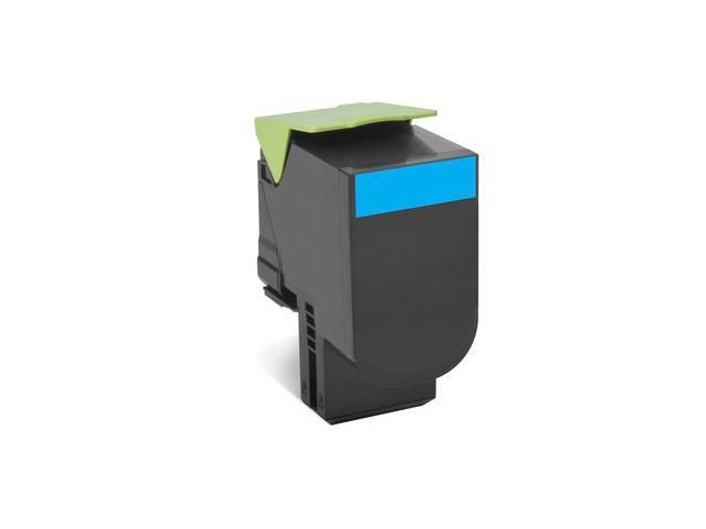 Lexmark Toner Cyan  Pages: 3.000
