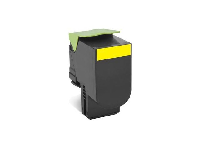 Lexmark Toner Yellow  Pages: 3.000