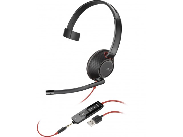 HP Blackwire 5210 Monaural USB-A  Headset