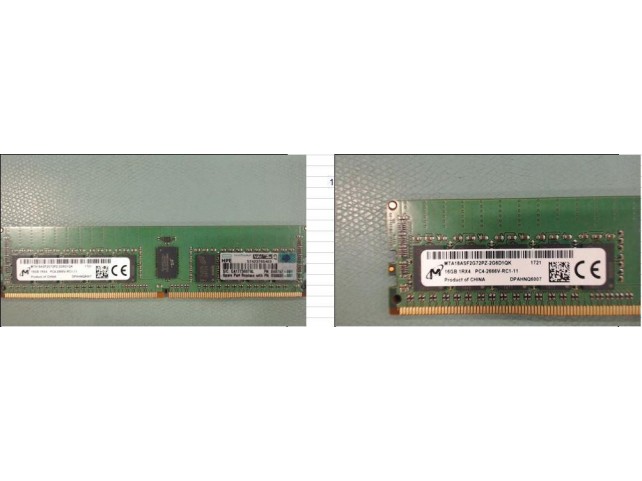Hewlett Packard Enterprise 16GB PC4-2666V-R, registered  SDRAM