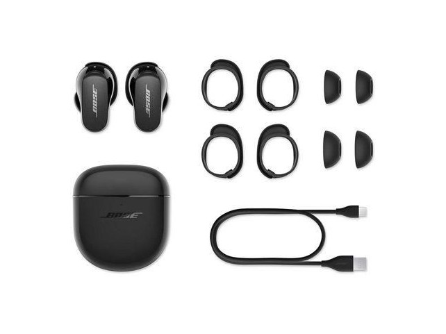 Bose Bose QuietComfort II  EarpodsTriple Black