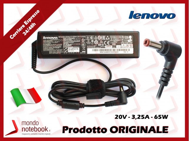 Alimentatore Originale Lenovo IdeaPad 65W 20V 3,25A