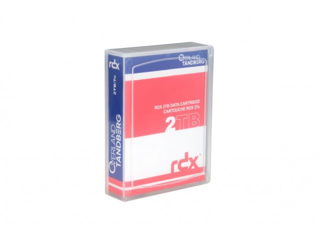 Overland-Tandberg 2TB RDX Cartridge (single)  2TB HDD RDX Media, RDX, 2000