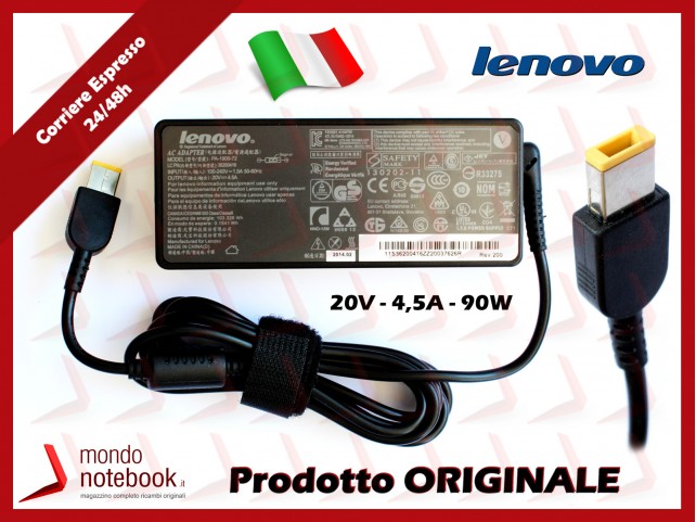 Alimentatore Originale Lenovo Thinkpad 90W 20V 4,5A (4,5mm x 11mm)
