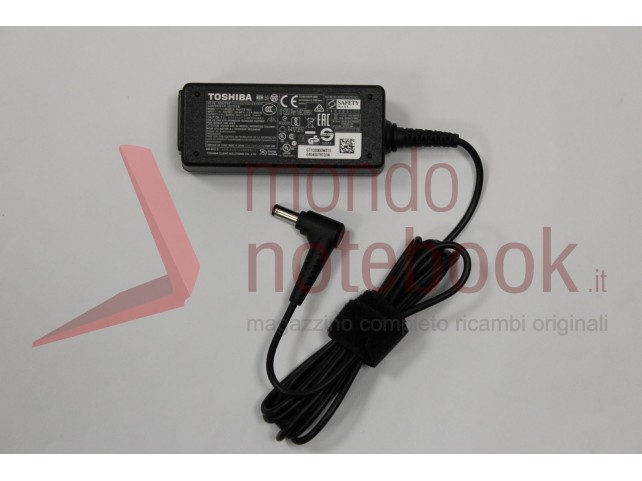 Alimentatore Originale TOSHIBA 45W 19V 2,37A (3 POLI)