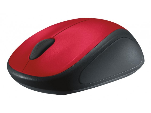 Logitech M235 Mouse, Wireless  Red