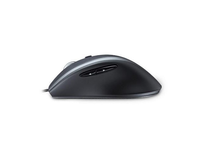 Logitech M500 Corded Optical Mouse  Black