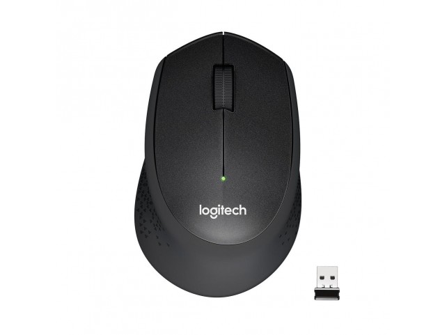 Logitech M330 Silent Mouse, Wireless  Black