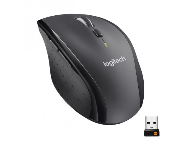 Logitech M705 Black Mouse Wireless  Brown Box