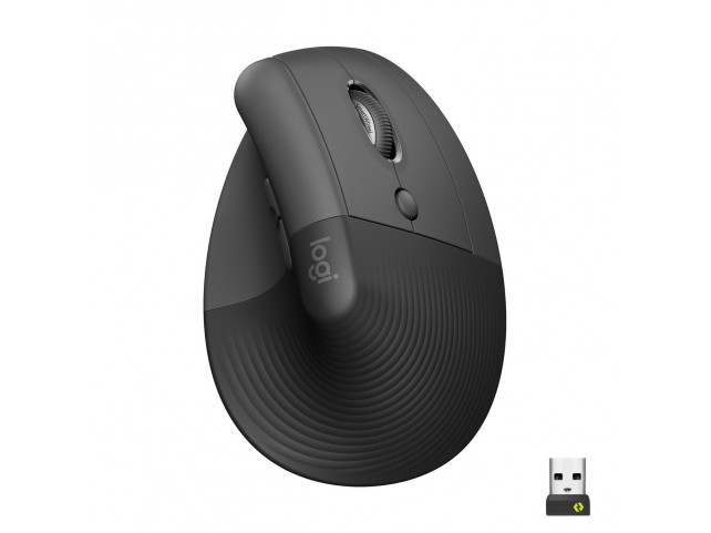 Logitech LIFT Right Vertical Ergonomic  Mouse - GRAPHITE / BLACK -