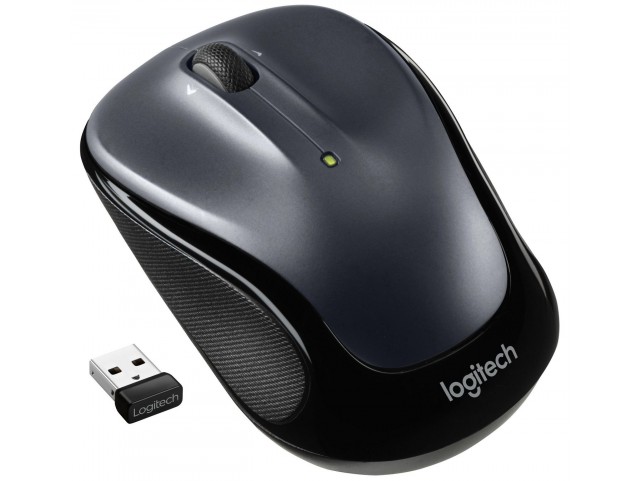 Logitech M325S Mouse, Wireless  black/grey