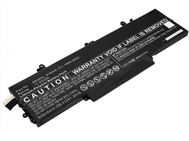HP Battery 6C 67Whr 2.9Ah Li-Ion  BE06067XL-PL