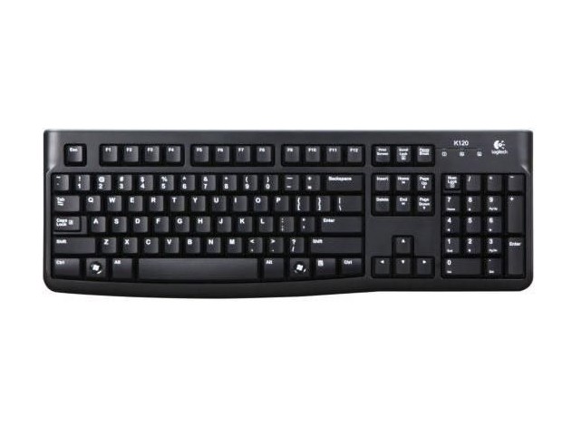 Logitech K120 Keyboard, Pan Nordic  Brown Box from Logitech