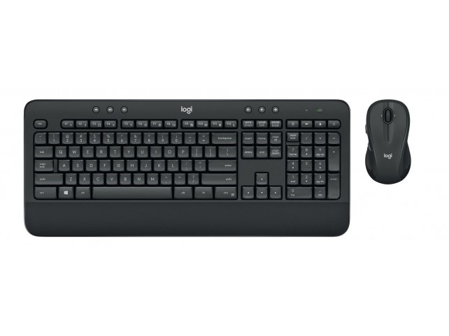 Logitech MK545 Advanced Wireless Combo  QWERTZ German Black **New