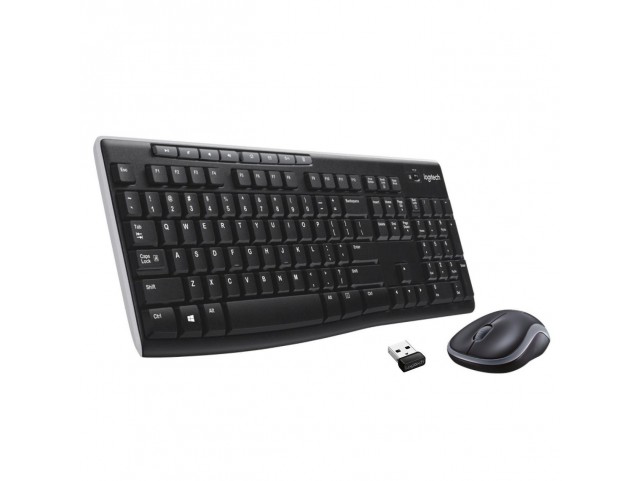Logitech Wireless Combo Mk270 Keyboard  Mouse Included Rf Wireless