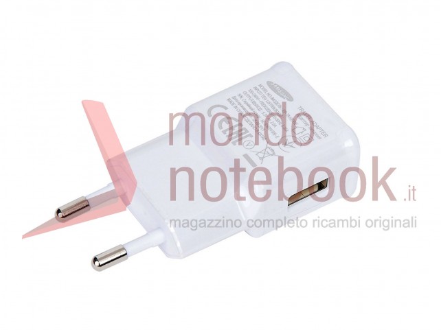 Alimentatore USB 5,3V 2A ORIGINALE Samsung Galaxy (BIANCO)