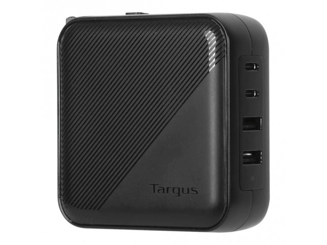 Targus 100 W Gan Charger - Multi  port - with travel adapters