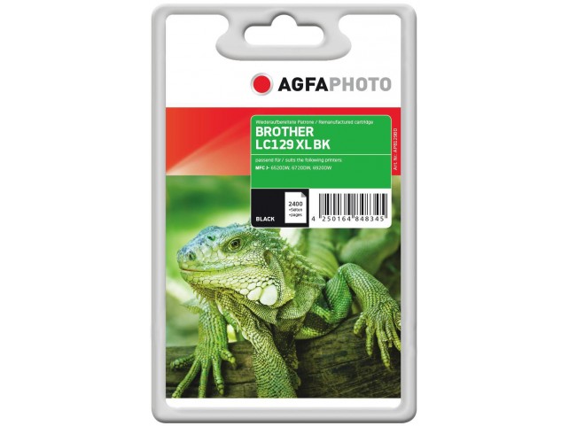 AgfaPhoto Ink Black, rpl LC129XLBK  Pages: 2.400