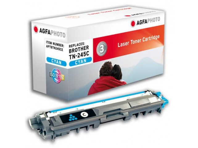AgfaPhoto Toner Cyan TN 245C  Pages 2.200 52 g.