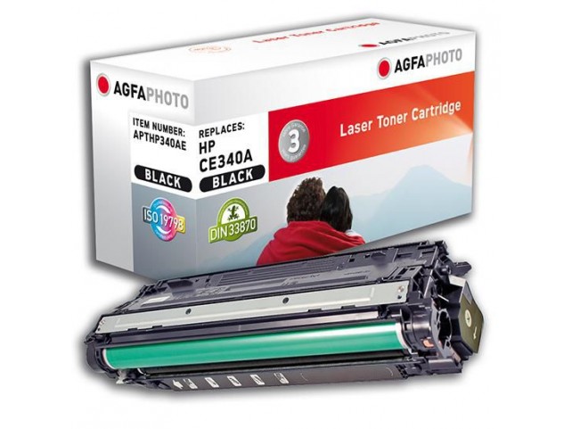 AgfaPhoto Toner Black, rpl CE340A / 651A  Pages 13.500