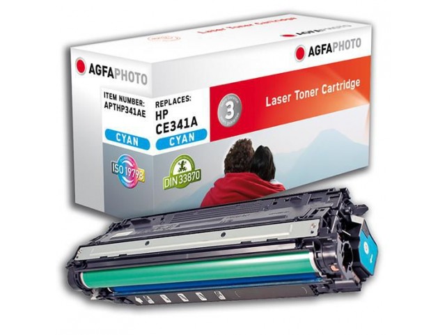 AgfaPhoto Toner Cyan, rpl CE341A / 651A  Pages 16.000